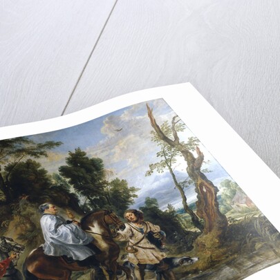 Rudolph of Habsburg and the Priest, ca 1625 by Jan Wildens