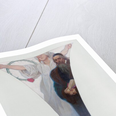 John Amos Comenius, 1911 by Alfons Marie Mucha