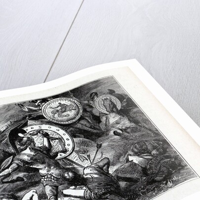 Epaminondas Rescues Pelopidas, 1882 by Hermann Vogel