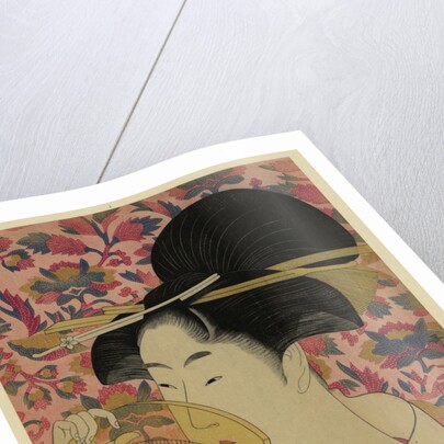 Transparent Comb, 1780s by Kitagawa Utamaro