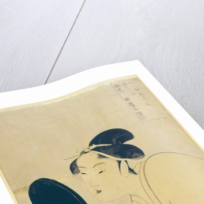 The Interesting Type, from the series Ten Types in the Physiognomic Study of Women, ca 1792 by Kitagawa Utamaro