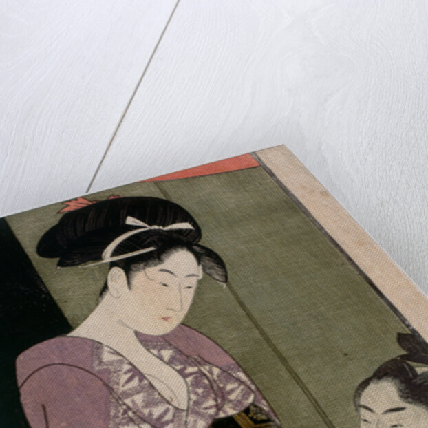 Mosquito Net, ca 1797 by Kitagawa Utamaro