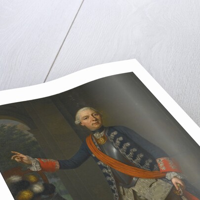 Portrait of Friedrich Wilhelm Ernst, Count of Schaumburg-Lippe, 1763 by Mattheus Verheyden