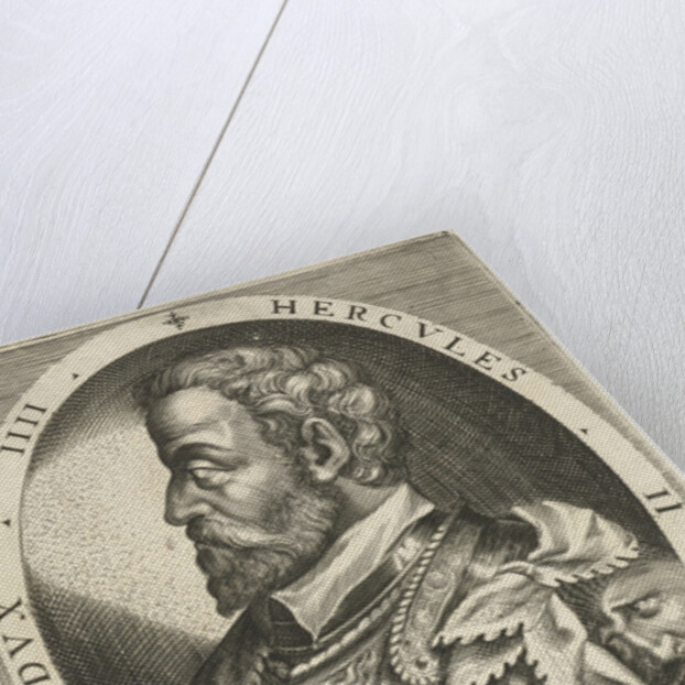 Ercole II dEste, Duke of Ferrara, Modena and Reggio, ca. 1600 by Dominicus Custos