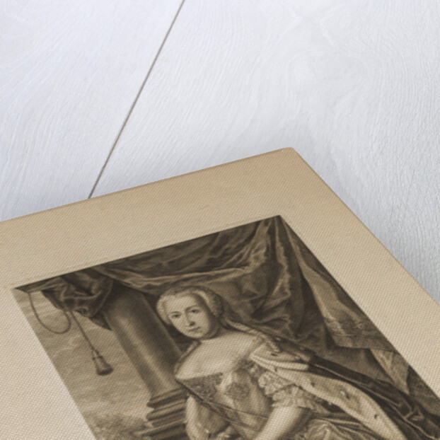 Portrait of Benigna Gottlieb von Biron, Duchess of Courtland by Anonymous