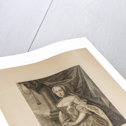 Portrait of Benigna Gottlieb von Biron, Duchess of Courtland by Anonymous