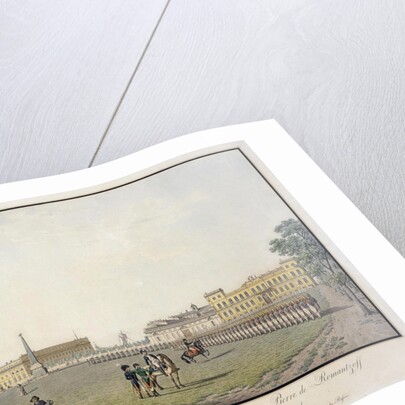 View of the Field of Mars and the Marble Palace in Saint Petersburg, 1804 by Mathias Gabriel Lory