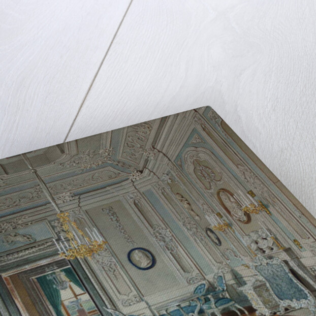 Dressing Room of the Empress Maria Feodorovna at the Gatchina Palace by Eduard Hau