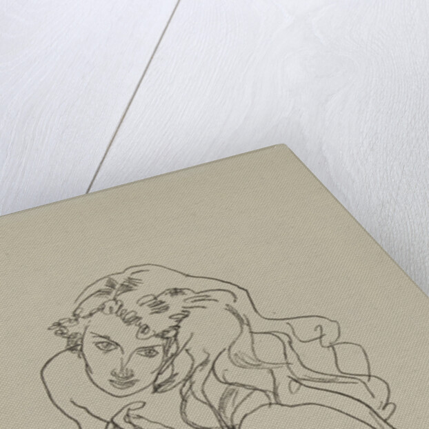 Seated Nude, 1917 by Egon Schiele