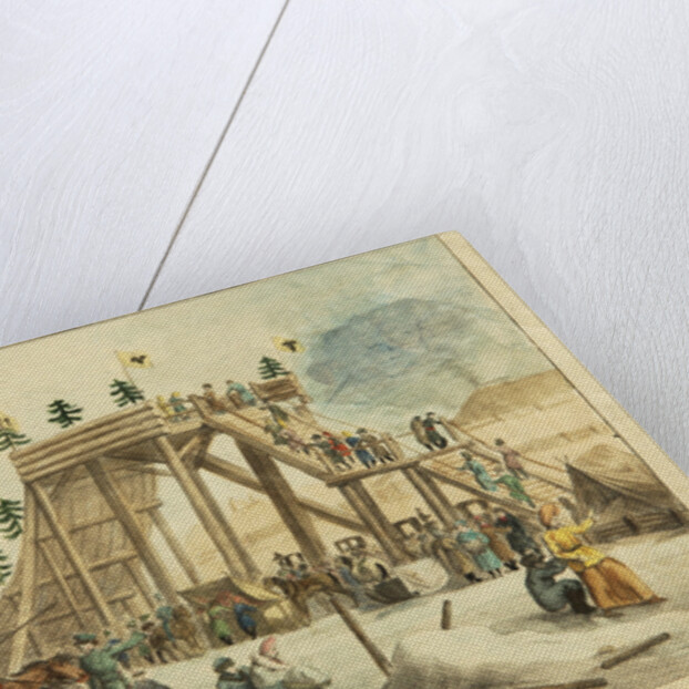 Ice Mountains, ca 1814 by Anonymous