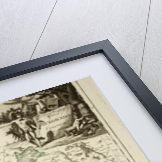 Map of Pskov Governorate, 1792 by Anonymous