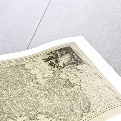 Map of Pskov Governorate, 1792 by Anonymous