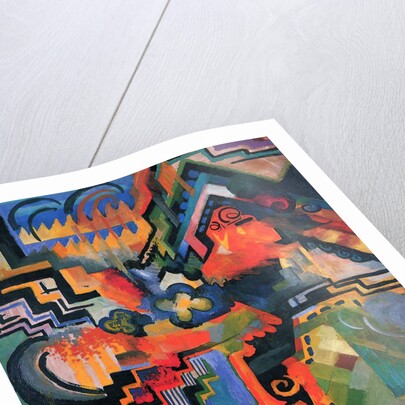 Colored Composition I (Hommage à Johann Sebastian Bach), 1912 by Anonymous