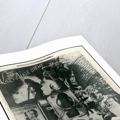 Movie poster Man with a Movie Camera, 1929 by Anonymous