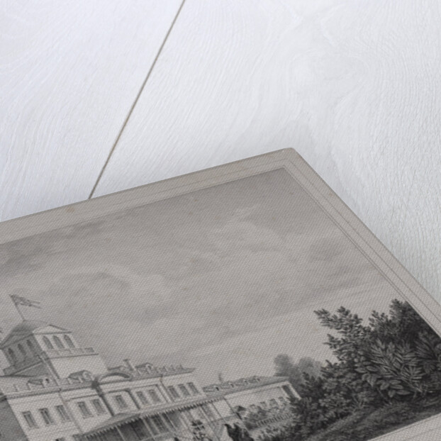 The Shuvalov Palace in Pargolovo, 1833 by Anonymous