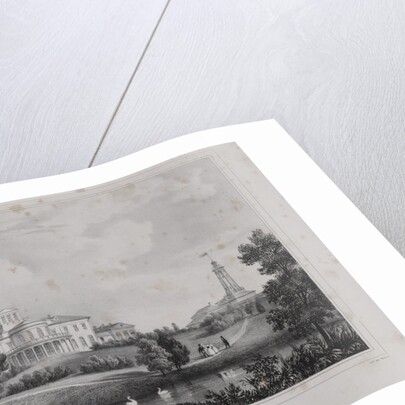 Osinovaya Roshcha Manor near Saint Petersburg, 1833 by Anonymous