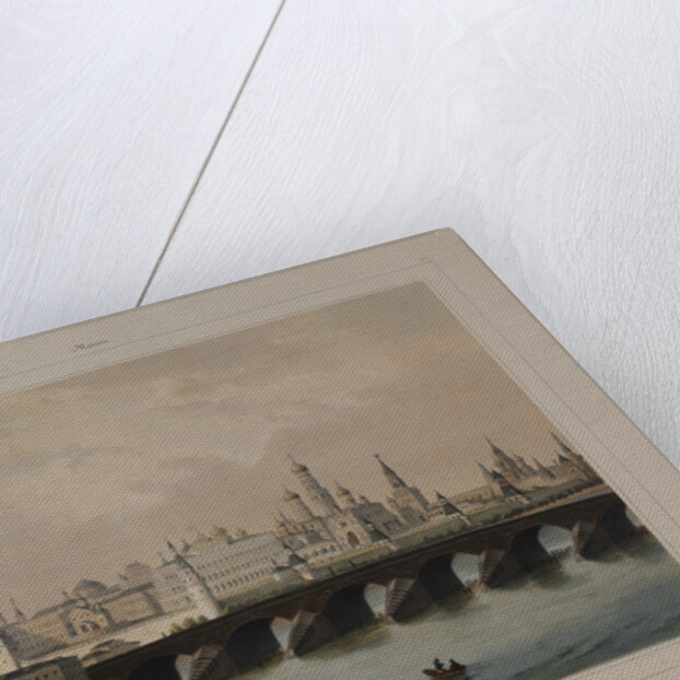 View of the Moscow Kremlin, 1840s by Anonymous