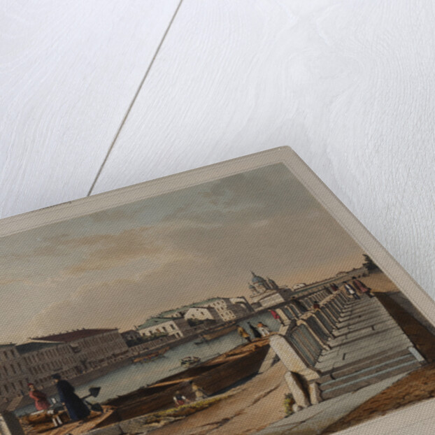 View of the Fontanka River, 1840s by Anonymous