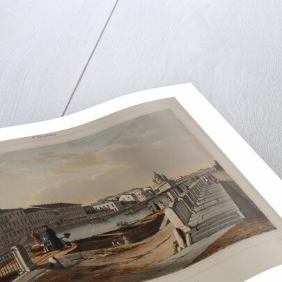 View of the Fontanka River, 1840s by Anonymous
