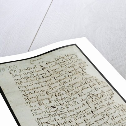 The Peter I edict on the introduction of the Julian calendar in Russia, 1699 by Anonymous