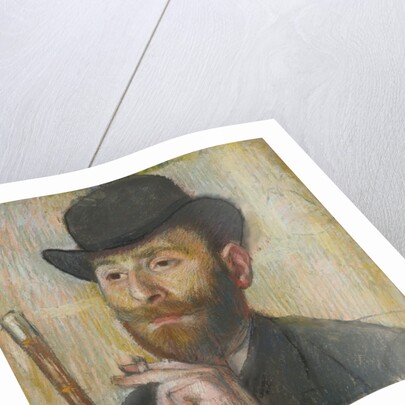 Portrait of the Painter Zakar Zakarian, ca 1885 by Anonymous