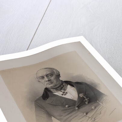Portrait of Stepan Petrovich Shevyryov, 1855 by Anonymous