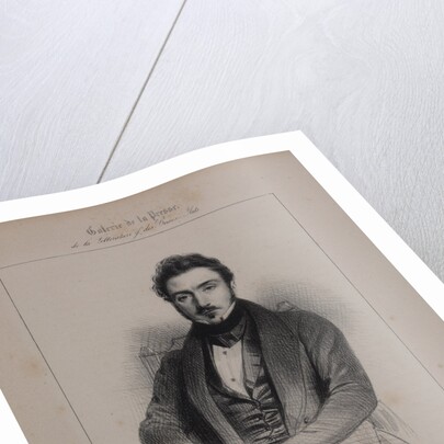 Portrait of the writer Louis Viardot, 1839-1840 by Anonymous
