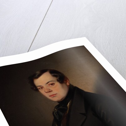 Portrait of the poet Vladimir Grigoryevich Benediktov, Early 1840s by Anonymous