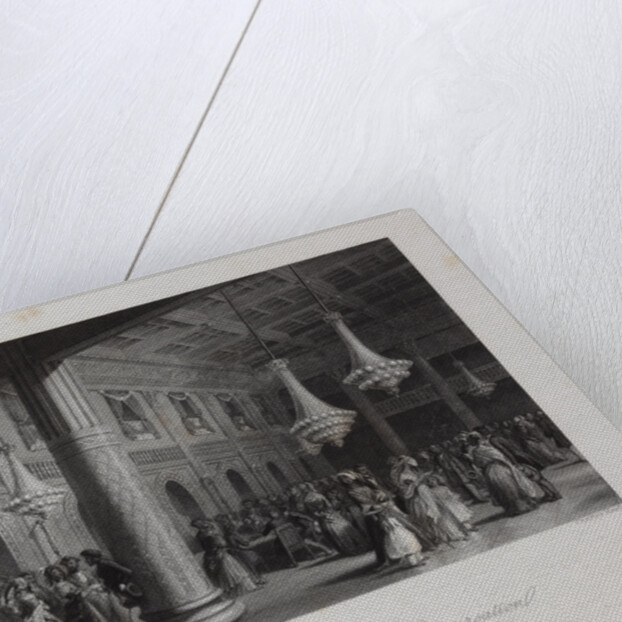 The Casino at the Kurhaus in Baden-Baden, 1840s by Anonymous