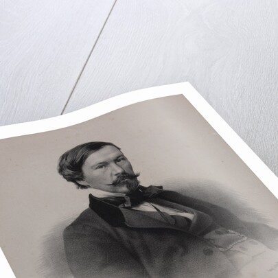Portrait of the author Alexander Vasilyevich Druzhinin, 1860s by Anonymous