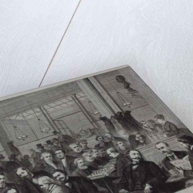 The chess tournament at the Café de la Régence (From Le Monde Illustré), 1874 by Anonymous