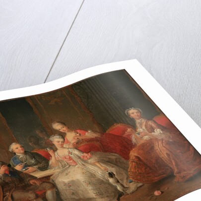 The Family of the Duke of Penthièvre, also known as The Cup of Chocolate, 1768 by Anonymous