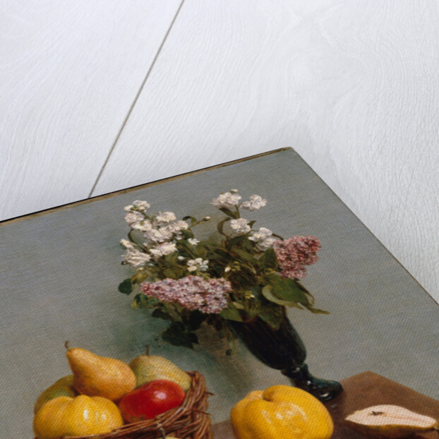 Still Life with Flowers and Fruit, 1866 by Anonymous