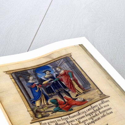 The king crushing the heresy, ca 1531 by Anonymous