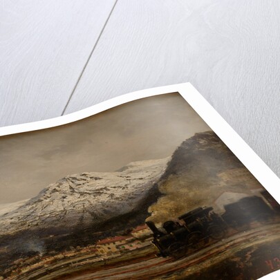 Mountain Landscape, 1865 by Anonymous