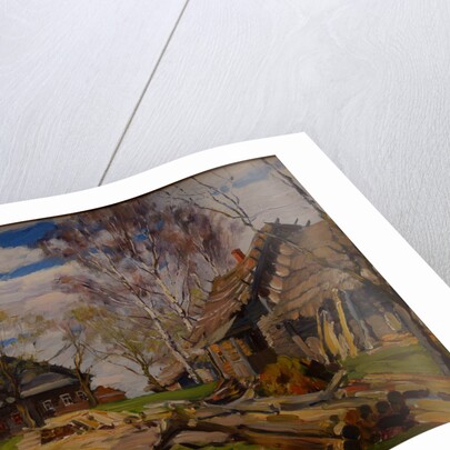 A Village, 1915 by Anonymous