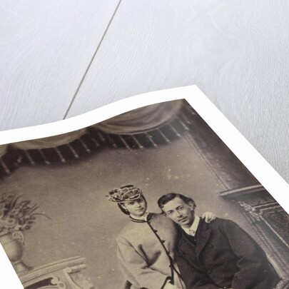 Portrait of Grand Duke Nicholas Alexandrovich of Russia and Princess Dagmar of Denmark ( by Anonymous