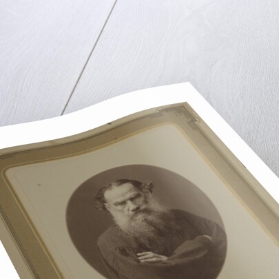 Portrait of the author Count Lev Nikolayevich Tolstoy by Anonymous