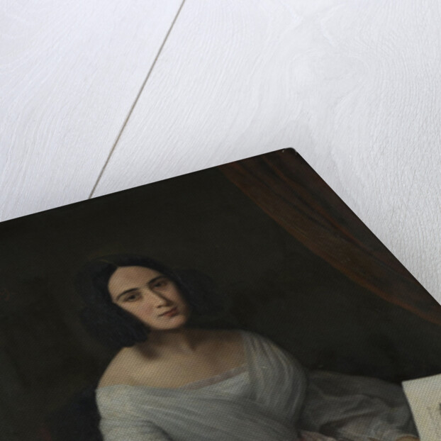 Portrait of Clara Wieck-Schumann by Anonymous