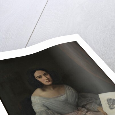 Portrait of Clara Wieck-Schumann by Anonymous