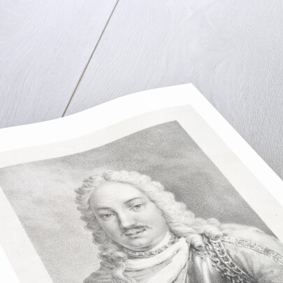 Portrait of general admiral François Lefort by Anonymous