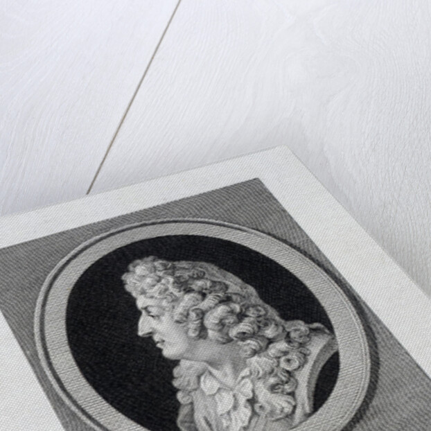 Portrait of the poet Jean Racine by Anonymous