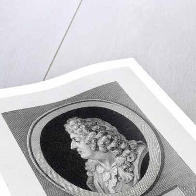 Portrait of the poet Jean Racine by Anonymous
