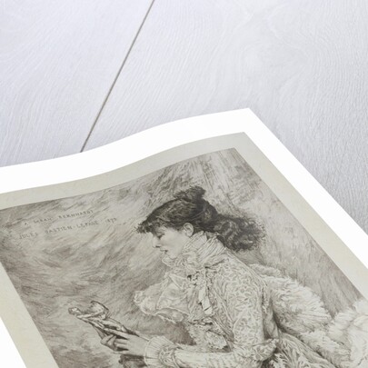 Portrait of Sarah Bernhardt by Anonymous