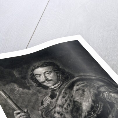 Portrait of Emperor Peter I the Great by Anonymous