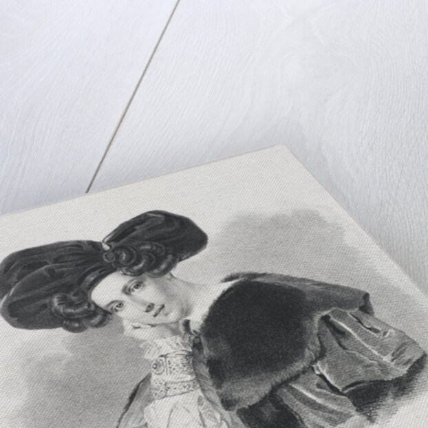 Portrait of Countess Maria Dmitrievna von Nesselrode, née Countess Guryeva by Anonymous