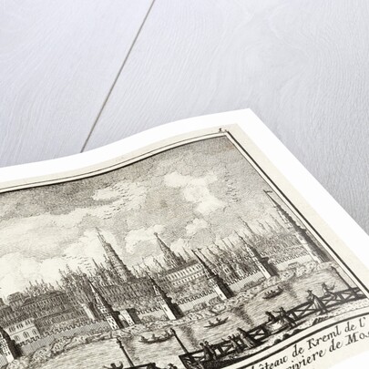 View of the Moscow Kremlin from Zamoskvorechye by Anonymous