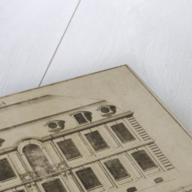 Design of a Typical Facade of a Two-Storey House with an Attic for the Construction along the Neva E by Anonymous