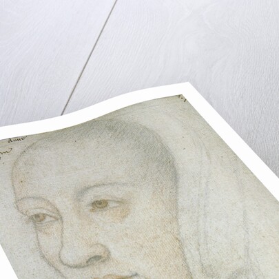 Portrait of Anne of Brittany by Anonymous