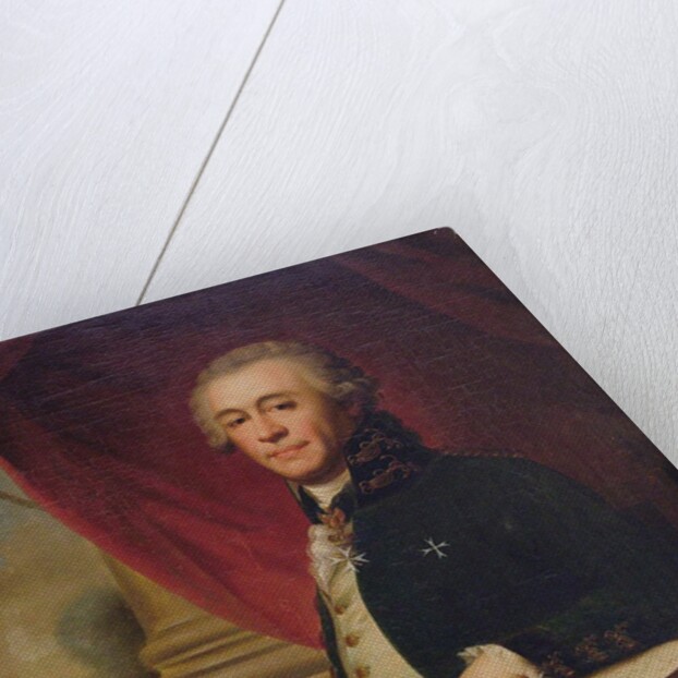 Portrait of Ivan Lazarevich Lazarev by Anonymous